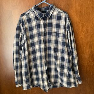Foundry Supply Company plaid flannel shirt